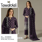 Heavy Fox with Embroidery Sequence Work Suit